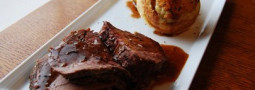 Roast Beef Tenderloin & Beef Sauce recipe by Chef Andy Bennett