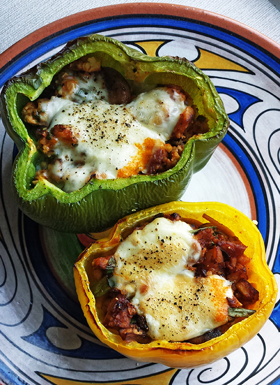 baked stuffed peppers