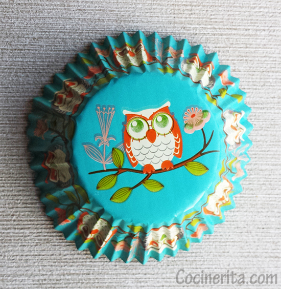 Owl Cupcake Liner